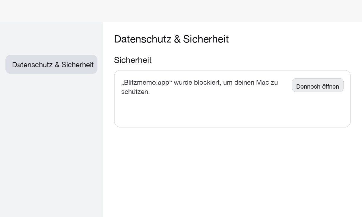 Datenschutz & Sicherheit: Trotzdem öffnen